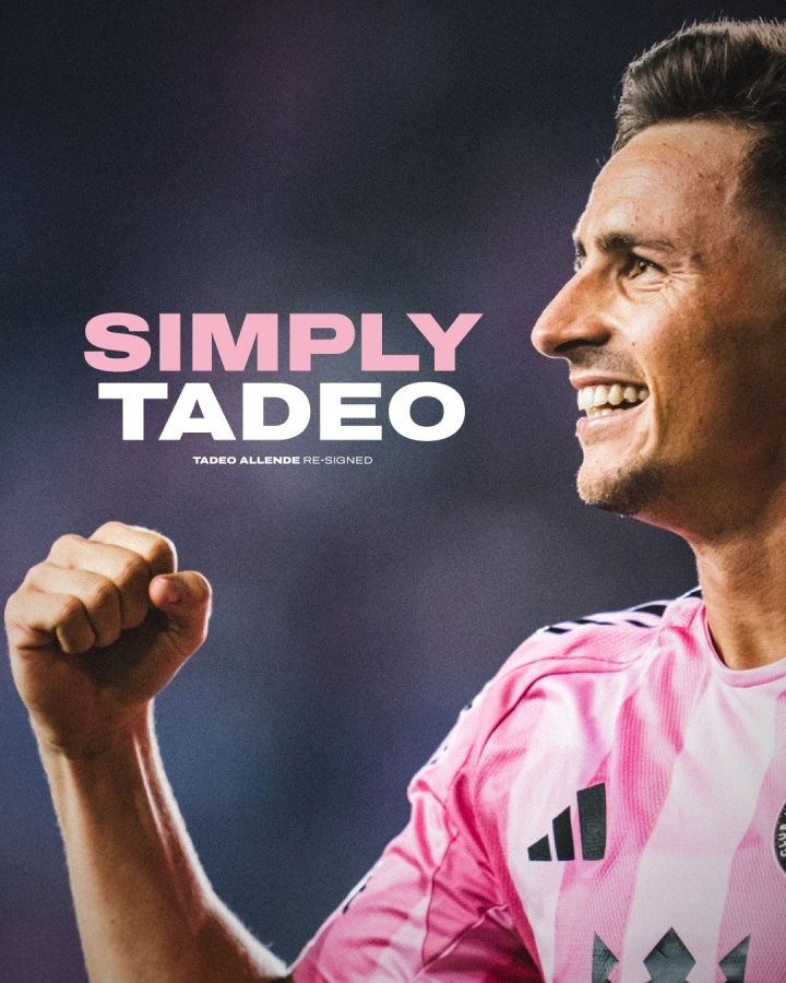 必发app-季后赛6场9球！官方：迈阿密国际永久签下阿连德 转会费500万美元